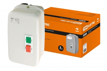 TDM ELECTRIC SQ0709-0012 Контактор КМН34062 40А в оболочке  Ue=380В/АС3 IP54 TDM